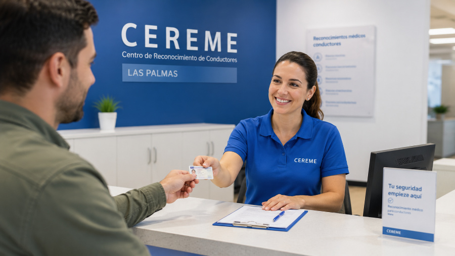 Renovar carnet de conducir en Las Palmas en centro de reconocimiento médico CEREME Renovar carnet de conducir en Las Palmas en centro de reconocimiento médico CEREME